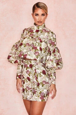 Vintage Floral Ruffle Top -Traumhafte Kleider naeve 08