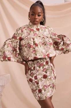 Vintage Floral Ruffle Top -Traumhafte Kleider naeve floral 16