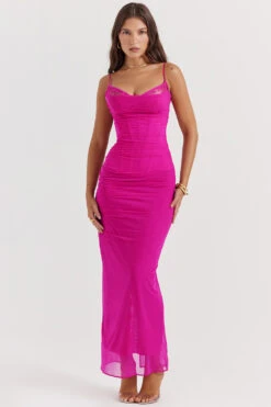 Fuchsia Maxi Dress -Traumhafte Kleider nalini 2f