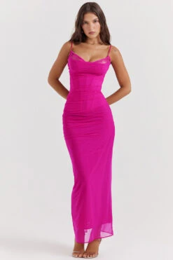 Fuchsia Maxi Dress