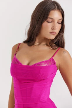 Fuchsia Maxi Dress -Traumhafte Kleider nalini 5f