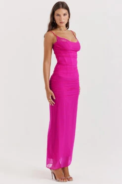 Fuchsia Maxi Dress -Traumhafte Kleider nalini 8f