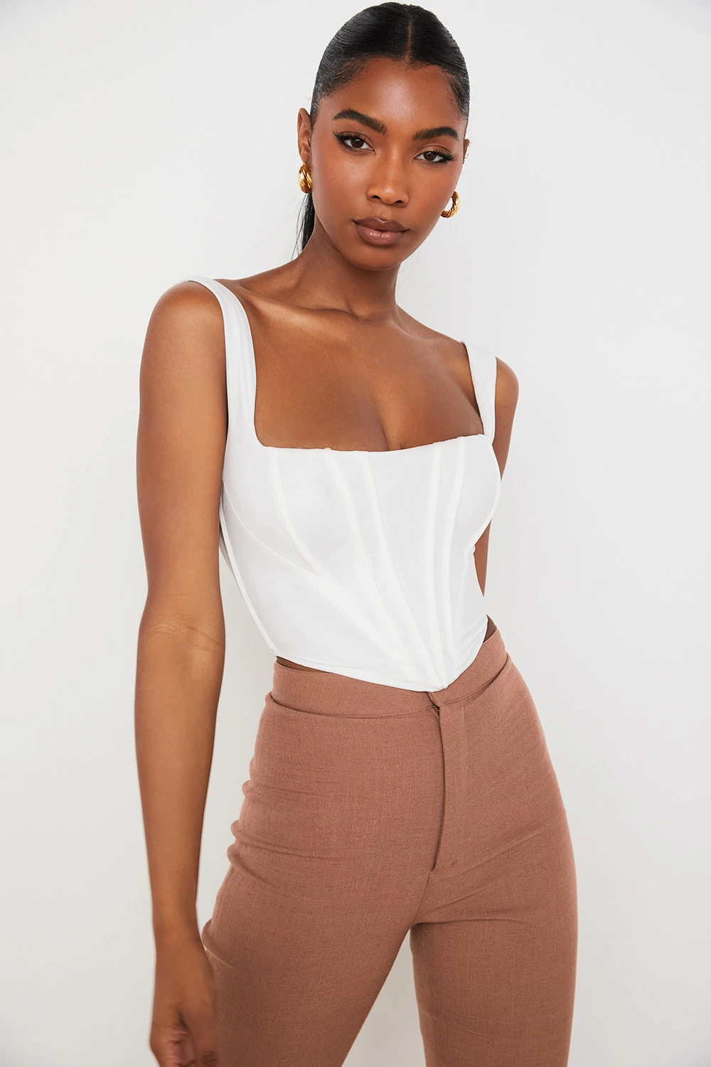 White Mesh Corset 9 White Mesh Corset – Bild 7