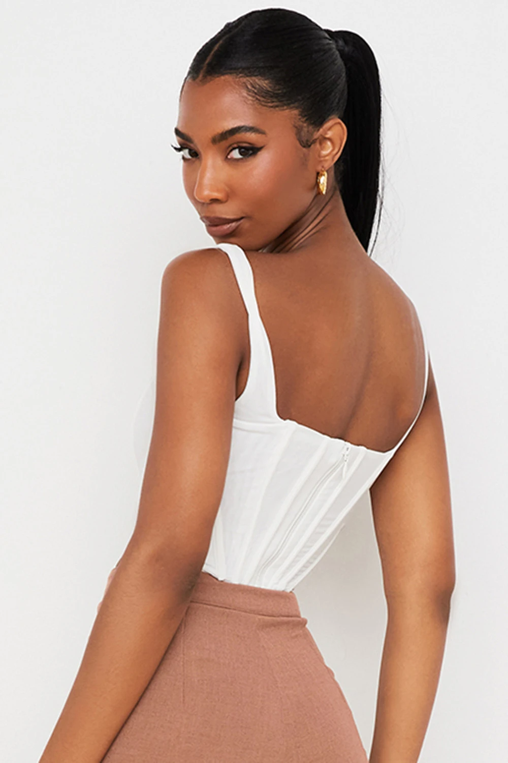 White Mesh Corset 12 White Mesh Corset – Bild 10