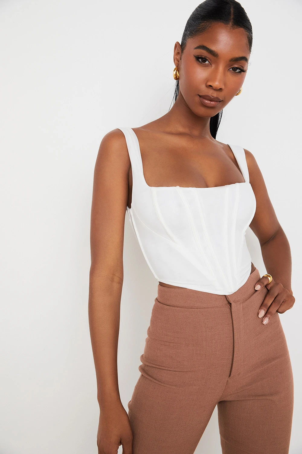 White Mesh Corset 6 White Mesh Corset – Bild 4