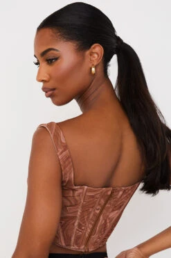 Swirl Print Mesh Corset -Traumhafte Kleider ninetta 7s