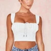 White Blouson Corset Top -Traumhafte Kleider noemiyara 2a
