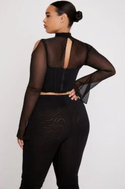 Black High Neck Corset -Traumhafte Kleider paulina 9