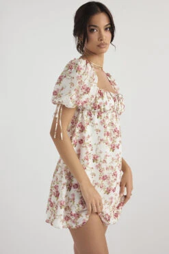 Rose Print Mini Dress -Traumhafte Kleider princess 6