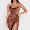 Toffee Satin Balcony Corset Dress 1 Toffee Satin Balcony Corset Dress -Traumhafte Kleider reva 1a