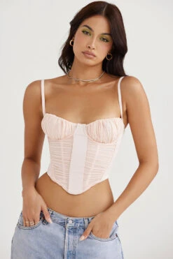 Peony Gathered Corset -Traumhafte Kleider rochelle 2