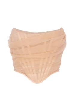 Champagne Boned Corset