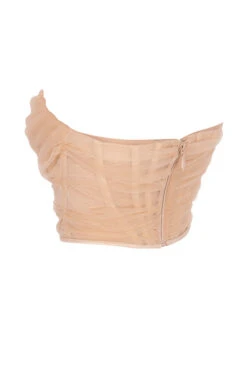 Champagne Boned Corset -Traumhafte Kleider sb5737a 02