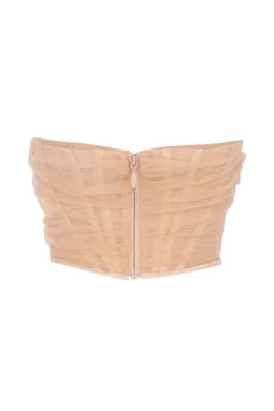 Champagne Boned Corset -Traumhafte Kleider sb5737a 03