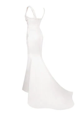 Ivory Draped Corset Bridal Gown - Limited Edition -Traumhafte Kleider sb5897 02