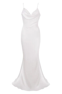 Ivory Draped Back Bridal Gown - Limited Edition 25 Ivory Draped Back Bridal Gown - Limited Edition -Traumhafte Kleider sb5899 01a