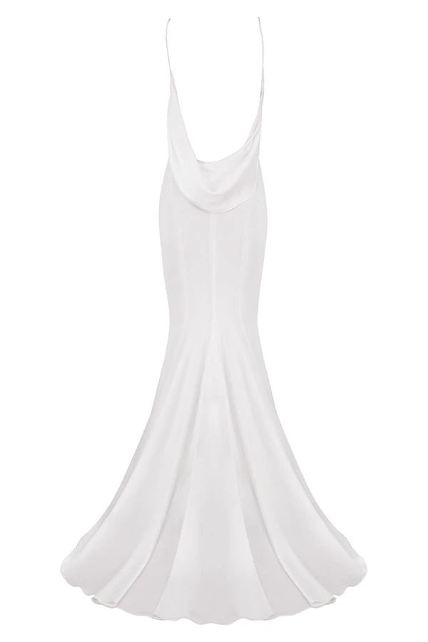 Ivory Draped Back Bridal Gown - Limited Edition 15 Ivory Draped Back Bridal Gown - Limited Edition – Bild 13
