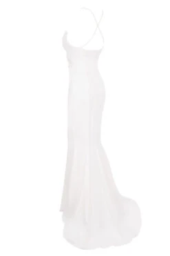 Ivory Strappy Bridal Gown - Limited Edition -Traumhafte Kleider sb5901 02