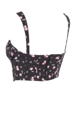Black Floral Corset 32 Black Floral Corset -Traumhafte Kleider sb6013a 02