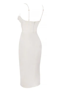 Ivory Corset Slip Dress -Traumhafte Kleider sb6657a 02