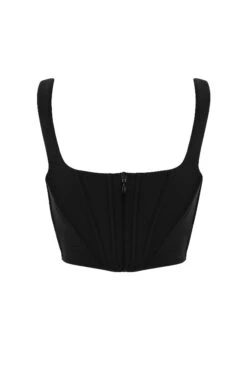 Black Mesh Corset -Traumhafte Kleider sb6864 03