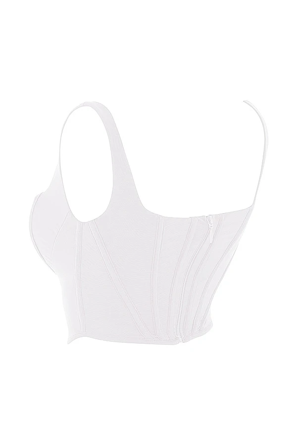 White Mesh Corset 16 White Mesh Corset – Bild 14