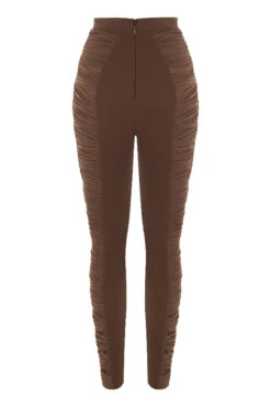 Chocolate Layered Mesh Trousers -Traumhafte Kleider sb7010 03