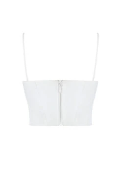 White Gathered Corset 27 White Gathered Corset -Traumhafte Kleider sb7143 03