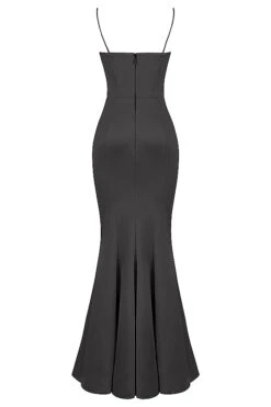 Shadow Satin Fishtail Gown 25 Shadow Satin Fishtail Gown -Traumhafte Kleider sb7282d 03