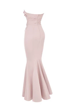 Blush Satin Strapless Gown 26 Blush Satin Strapless Gown -Traumhafte Kleider sb7287a 02