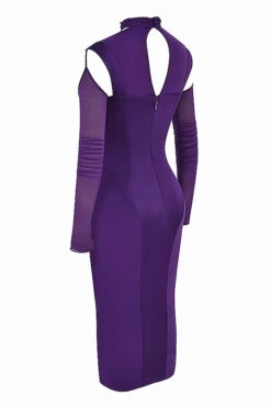 Grape Corset Midi Dress -Traumhafte Kleider sb7701 02