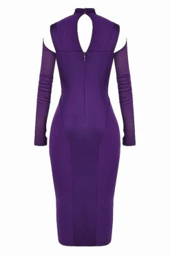 Grape Corset Midi Dress -Traumhafte Kleider sb7701 03