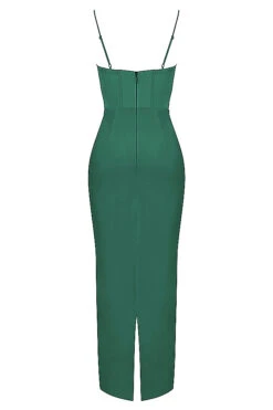 Forest Corset Maxi Dress -Traumhafte Kleider sb7745g 03