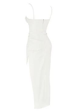 Ivory Satin Corset Dress 22 Ivory Satin Corset Dress -Traumhafte Kleider sb7817c 02