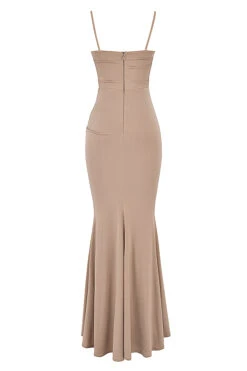 Almond Jersey Corset Maxi Dress 31 Almond Jersey Corset Maxi Dress -Traumhafte Kleider sb7822 03a