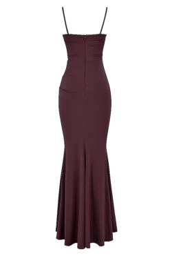 Dark Cherry Corset Maxi Dress 33 Dark Cherry Corset Maxi Dress -Traumhafte Kleider sb7822c 03