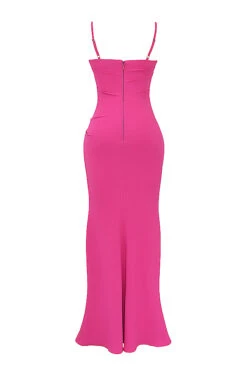 Hot Pink Corset Maxi Dress 25 Hot Pink Corset Maxi Dress -Traumhafte Kleider sb7822d 03