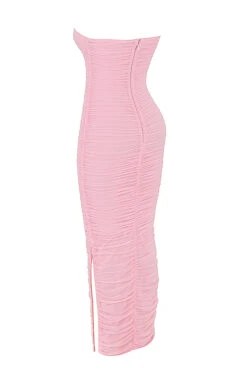 Fairy Pink Mesh Maxi Dress 22 Fairy Pink Mesh Maxi Dress -Traumhafte Kleider sb8191 02