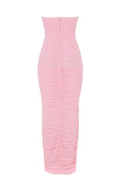 Fairy Pink Mesh Maxi Dress 23 Fairy Pink Mesh Maxi Dress -Traumhafte Kleider sb8191 03