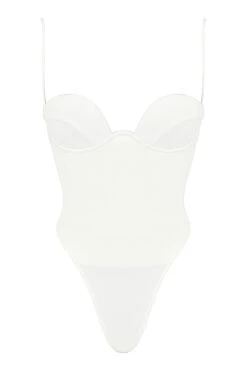Ivory Underwired Bodysuit -Traumhafte Kleider sb8296 01a
