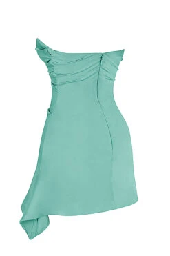 Jade Draped Strapless Corset Dress -Traumhafte Kleider sb8320c 02