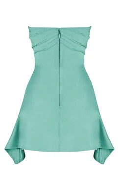 Jade Draped Strapless Corset Dress -Traumhafte Kleider sb8320c 03