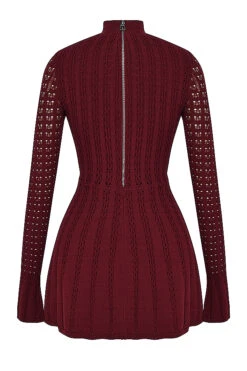 Wine Knit Corset Dress 32 Wine Knit Corset Dress -Traumhafte Kleider sb8518 03