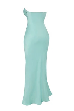 Jade Satin Strapless Maxi Dress -Traumhafte Kleider sb8536 02