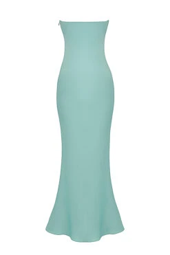 Jade Satin Strapless Maxi Dress -Traumhafte Kleider sb8536 03