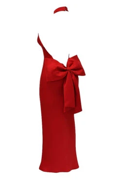 Red Bow Halter Dress 40 Red Bow Halter Dress -Traumhafte Kleider sb8816 02