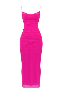 Fuchsia Maxi Dress -Traumhafte Kleider sb8865b 01g