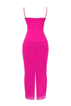 Fuchsia Maxi Dress -Traumhafte Kleider sb8865b 03g