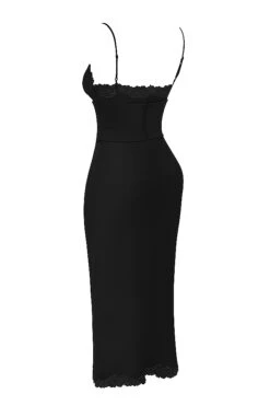 Black Satin Slip Dress 28 Black Satin Slip Dress -Traumhafte Kleider sb9034a 02