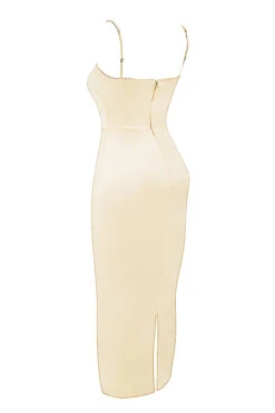 Vintage Cream Maxi Dress -Traumhafte Kleider sb9066 02a